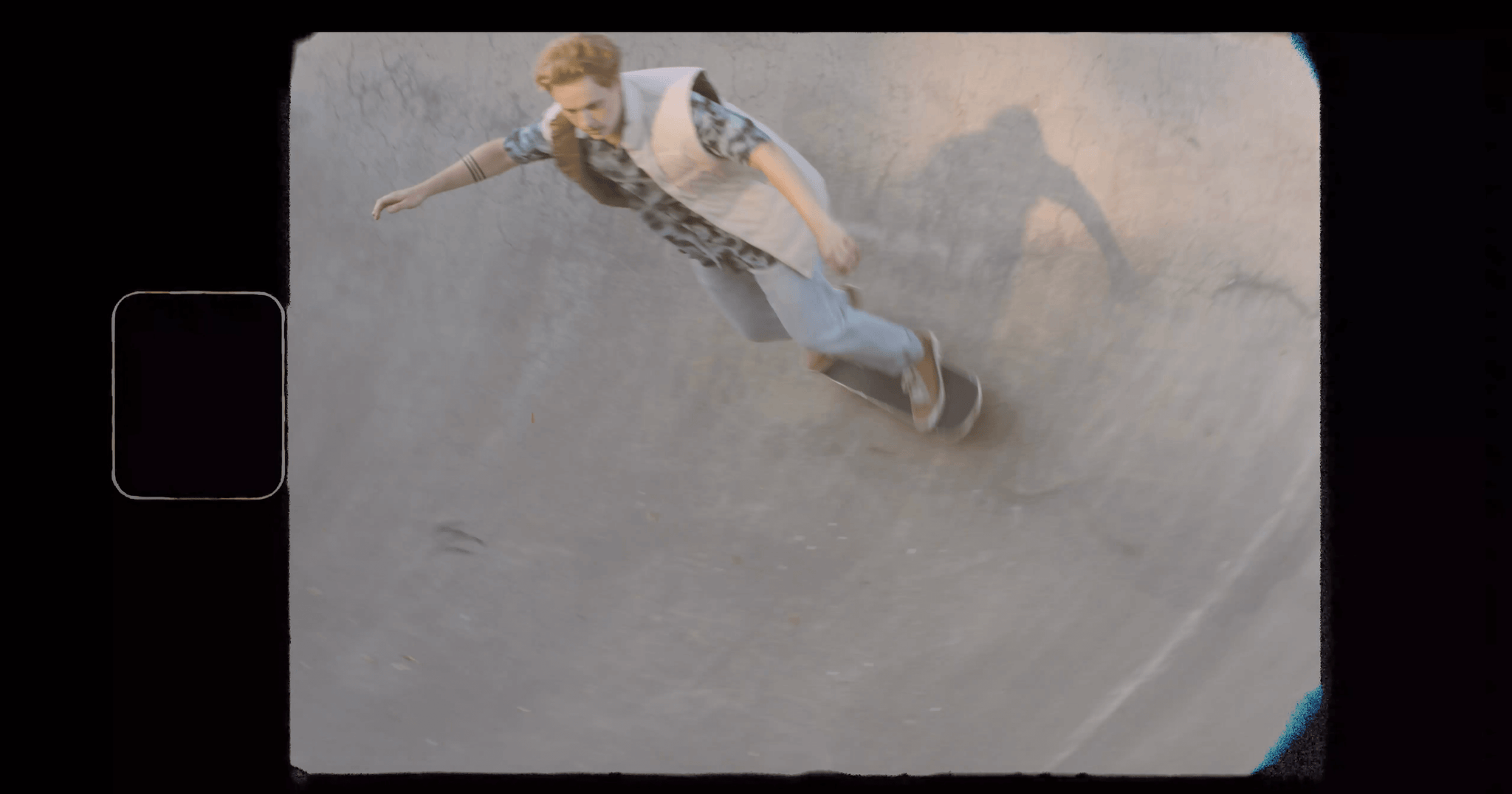 Skate with rocky mountain feather bed, white primaloft vest from RMFB